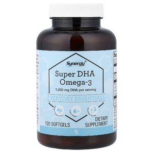 Vitacost, Synergy®, Super DHA Omega-3, 120 капсул