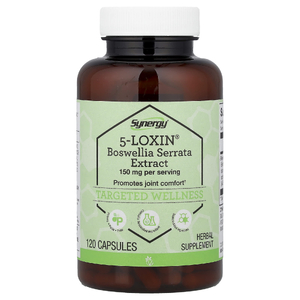 Vitacost, 5-Loxin®-AKBA, экстракт босвеллии, 120 капсул (75 мг в 1 капсуле)