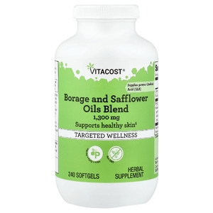 Vitacost, Borage and Safflower Oils Blend, 240 Softgels