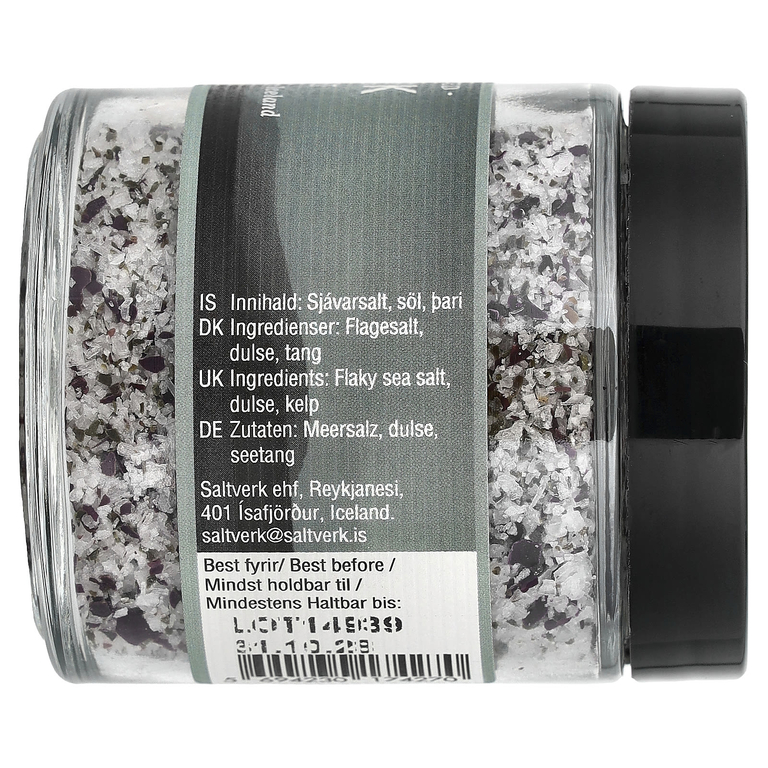 Saltverk, соль из морских водорослей, 90 г (3,17 унции)