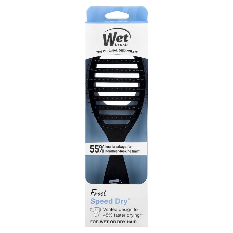 Wet Brush, Original Detangler®, Fast Dry®, черный, 1 шт.