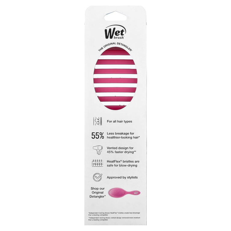 Wet Brush, Original Detangler®, щетка Rapid Dry®, щетка, розовый, 1 шт.