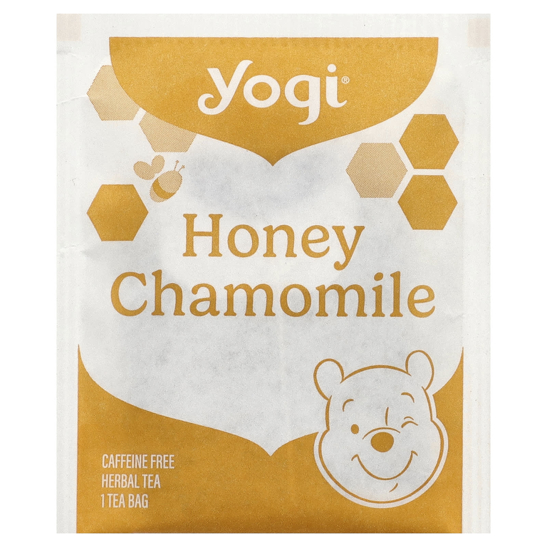 Yogi Tea, травяной чай, мед и ромашка, без кофеина, 16 чайных пакетиков, 29 г (1,02 унции)
