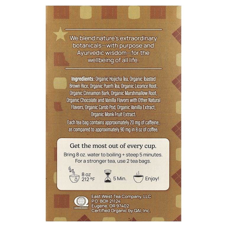 Yogi Tea, S'mores, зеленый и черный чай, 16 чайных пакетиков, 32 г (1,12 унции)