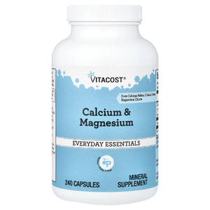 Vitacost, Calcium & Magnesium, 240 Capsules (Товар снят с продажи) 