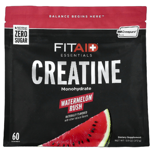 FITAID, Essentials, моногидрат креатина, со вкусом арбуза, 372 г (13,1 унции)