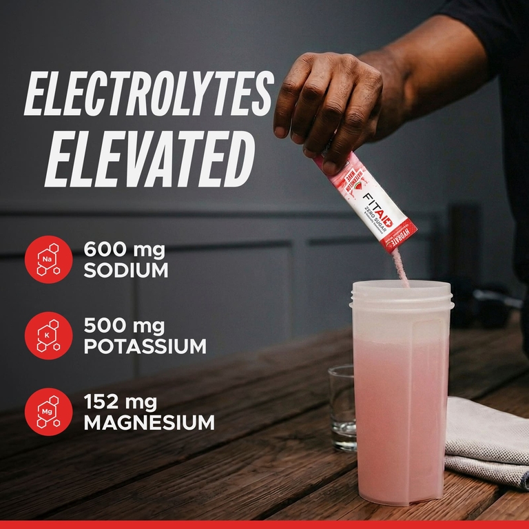 FITAID, Hydrate, арбузная волна, 14 стиков, 5,2 г (0,18 унции)