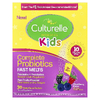 Culturelle, Kids, комплекс пробиотиков Fast Melts, для детей от 3 лет, ягодный вкус, 30 порционных пакетиков по 1,4 г (0,05 унции)