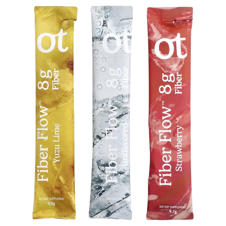 Organic Traditions, Fiber Flow™, ассорти из 12 стиков, 118 г (4,1 унции)