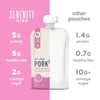 Serenity Kids, сублимированная свинина с зеленой фасолью и бататом, от 6 месяцев, 6 паучей по 99 г (3,5 унции)