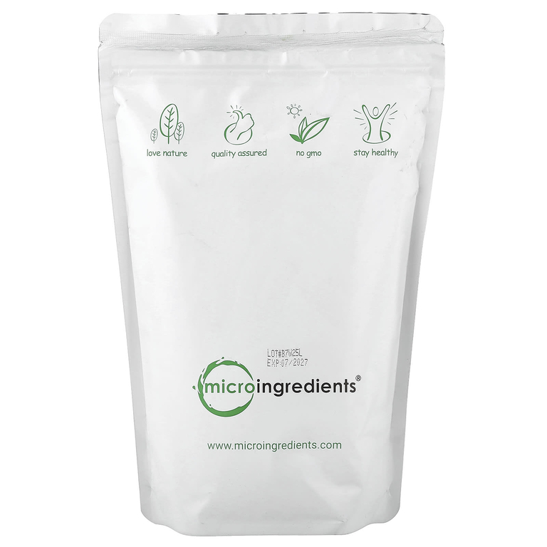 Micro Ingredients, органический порошок из ростков пшеницы, 454 г (16 унций)
