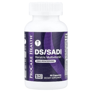 ProCare Health, DS/SADI Bariatric Multivitamin, мультивитамины, 90 капсул (Товар снят с продажи) 