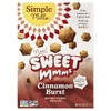 Simple Mills, Sweet Mmms™, запеченные сладкие снеки, со вкусом корицы, 113 г (4 унции)