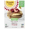 Simple Mills, смесь из органической овсяной муки для блинов и вафель, оригинальная, 366 г (12,9 унции)