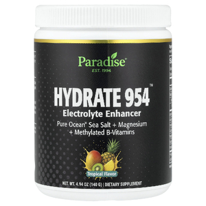 Paradise Herbs, Hydrate 954™, усилитель электролитов, тропические фрукты, 140 г (4,94 унции)