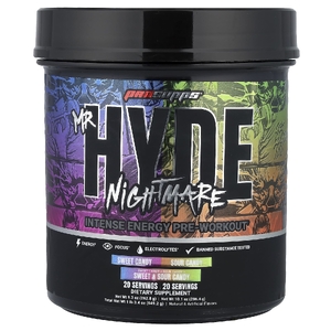 ProSupps, Mr. Hyde Nightmare, предтренировочный комплекс для интенсивной энергии, со вкусом кисло-сладкой конфеты, 549,2 г (1 фунт 3,4 унции)