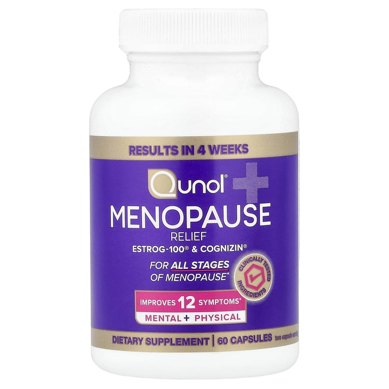 Qunol, MenoPause Relief, 60 капсул