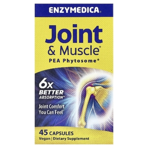 Enzymedica, Фитосома ПЭА для суставов и мышц, 45 капсул (300 мг в капсуле)