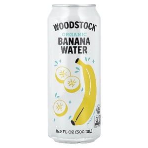 Woodstock, Organic Banana Water, 16.9 fl oz (500 ml)