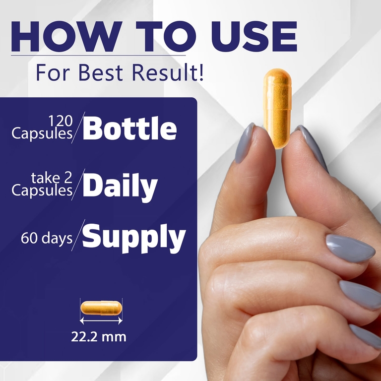 Vitamatic, мембрана яичной скорлупы с экстрактом куркумы, 120 вегетарианских капсул
