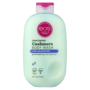EOS, Shea Better™, гель для душа из кашемира, фисташковый крем, 473 мл (16 жидк. унций)