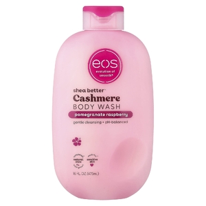 EOS, Shea Better, гель для душа с кашемиром, гранат и малина, 473 мл