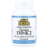 Natural Factors, витамины D3 и K2, 60 мягких таблеток