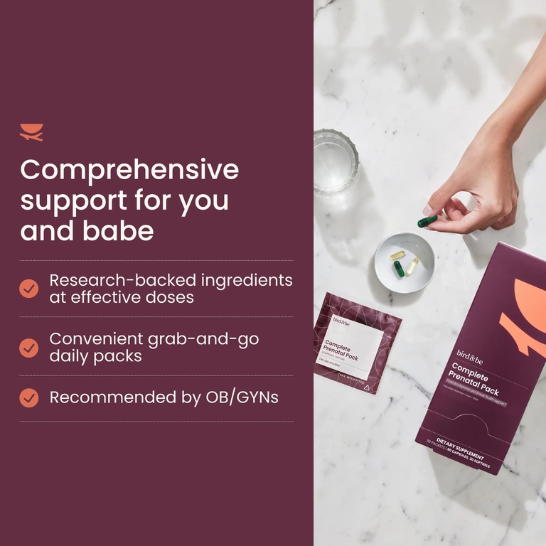 Bird&Be, комплекс для беременных, 30 пакетиков