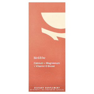 Bird and Be, кальций, магний и витамин D Boost, 30 пакетиков