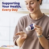 Vitamatic, красный ферментированный рис, 240 растительных капсул (600 мг в 1 капсуле)