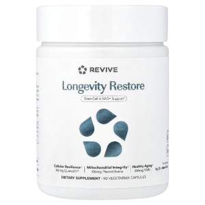 Revive, Longevity Restore, 90 вегетарианских капсул