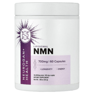 Neurogan Health, Liposomal NMN, 700 мг, 60 капсул