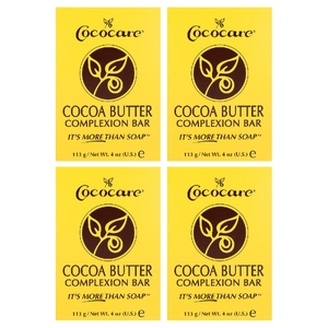 Cococare, кусковое мыло с какао-маслом, 4 шт. по 113 г (4 унции)