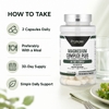 Probase Nutrition, комплекс магния плюс, 60 капсул
