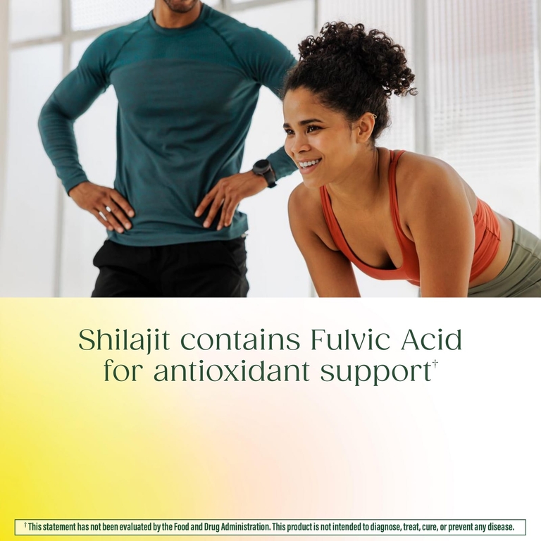 MegaFood, Shilajit с фульвоновой кислотой, 60 капсул