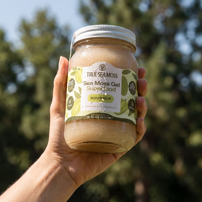 True Sea Moss, гель с суперфудами из морского мха, щавель, 473 мл (16 жидк. унций)
