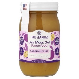 True Sea Moss, гель с суперфудами из морского мха, маракуйя, 473 мл (16 жидк. унций)