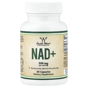 Double Wood Supplements, НАД+, 60 капсул (250 мг в 1 капсуле)