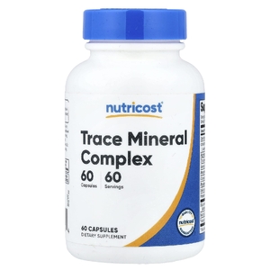 Nutricost, комплекс микроэлементов, 60 капсул
