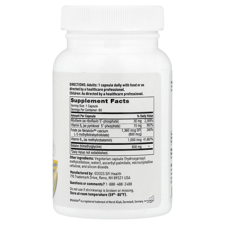 SFI Health, Methyl Balance, 60 капсул