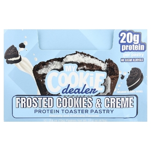 My Cookie Dealer Protein, протеиновое печенье с мастом, печенье с мастой и крем, 12 штук по 73 г (2,6 унции)