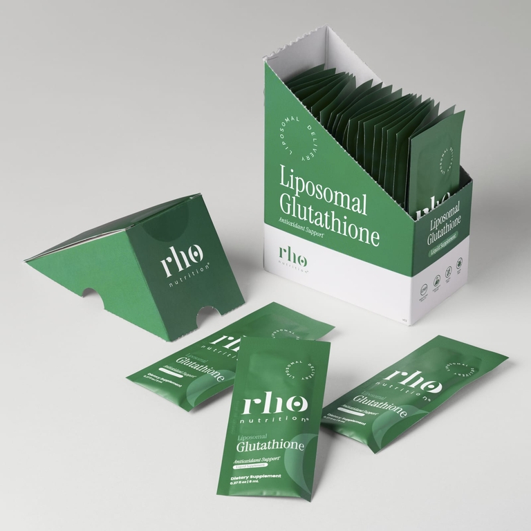 Rho Nutrition, липосомальный глутатион, 30 жидких пакетиков, 8 мл (0,27 унции)