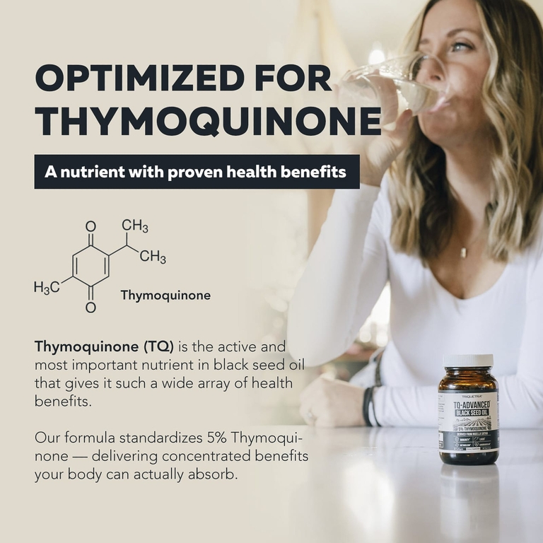 Triquetra Health, TQ-Advanced® Масло семян чёрного тмина, 60 мягких капсул