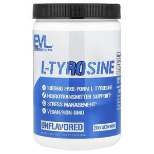 EVLution Nutrition, L-тирозин, без добавок, 200 г
