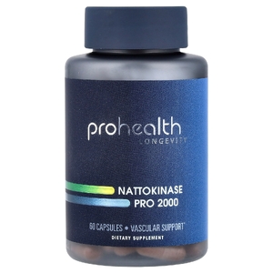 ProHealth Longevity, наттокиназа Pro 2000, 60 капсул
