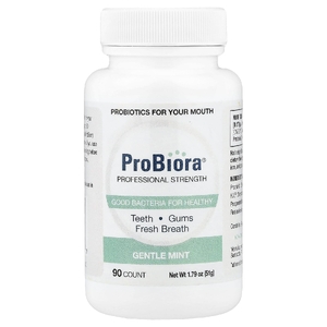 ProBiora, Стоматологические пробиотики, мягкая мята, 90 таблеток