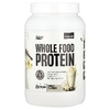 Nutrex Research, Цельный пищевой протеин, ванильный молочный коктейль, 2 фунта (910 г)