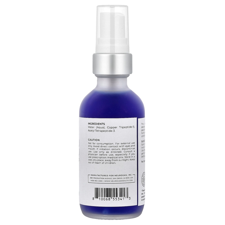 Neurogan Health, GHK-CU AHK-CU для волос и кожи головы, 2 унции (60 мл)