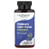 LifeSeasons, Children's Calm+ Focus, жевательные таблетки с голубым цветом малины, 90 жевательных таблеток