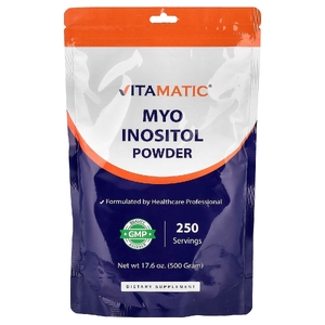 Vitamatic, Миоинозитол в порошке, 500 г (17,6 унции)